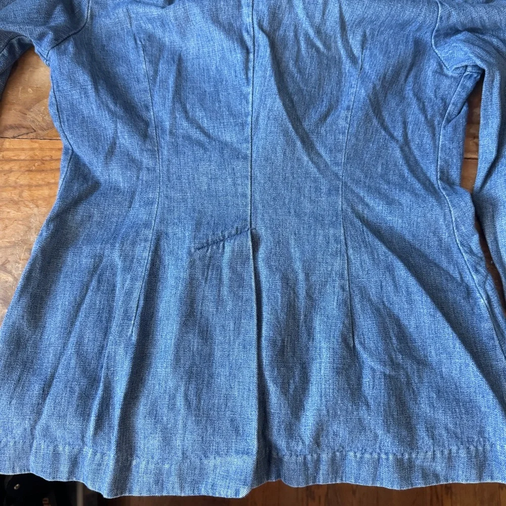 LEVI'S 70s Vintage Denim Jean Jacket Size 10 - Picture 6 of 6